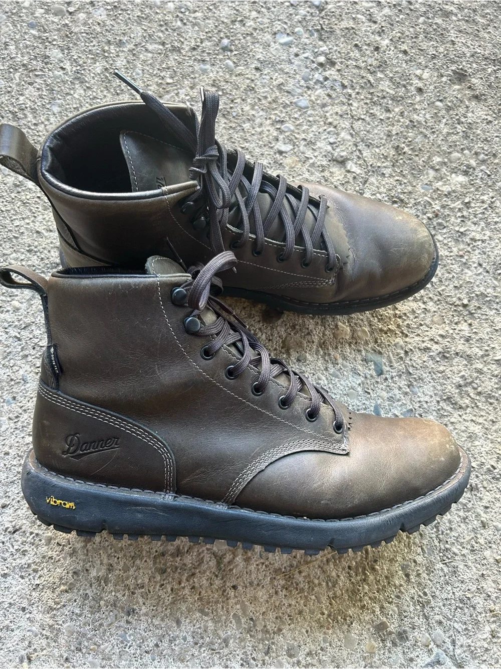 Danner Men's Brown Lace-Up Leather Boots Sz 11 - Picture 5 of 10